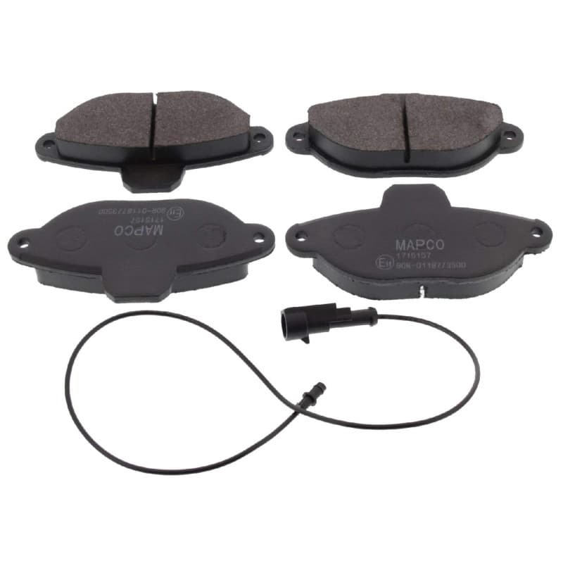 Kit de Plaquettes de Frein Avant Mapco 6375 pour Fiat et Ford