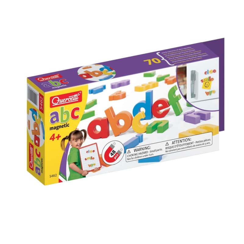 Lettres Magnétiques Quercetti - Jeu Éducatif pour Enfants de 4 à 8 Ans