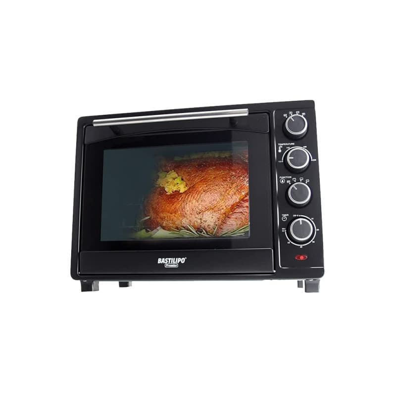 Four de Table Bastilipo Siena Black 35L avec Convection et Rôtissoire