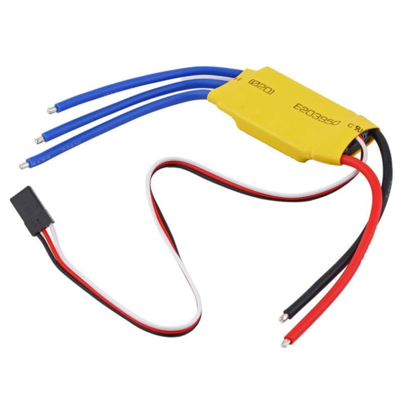 Contrôleur de Vitesse Électrique 30A RC pour Moteur Sans Balai - ICQUANZX