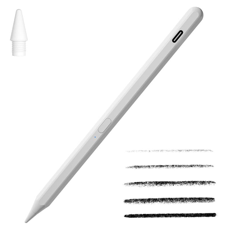 Stylet Précis avec Sensibilité d'Inclinaison pour iPad 2018-2021
