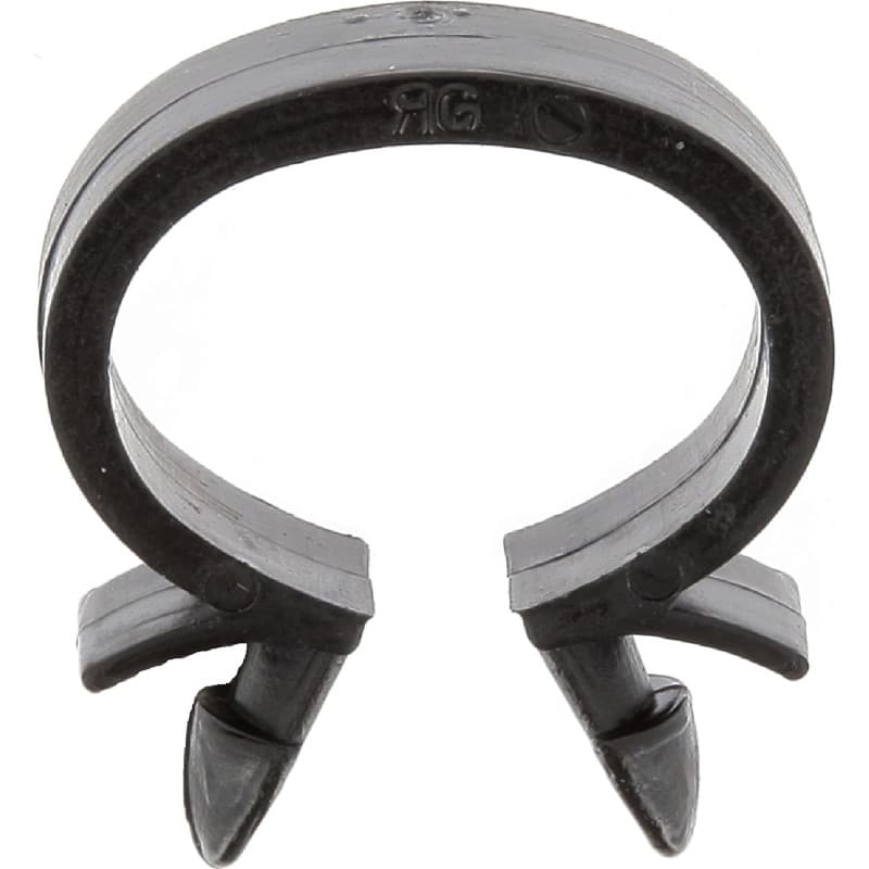 Agrafes Oméga pour Faisceau de Câblage - Lot de 25, 17mm, Noires
