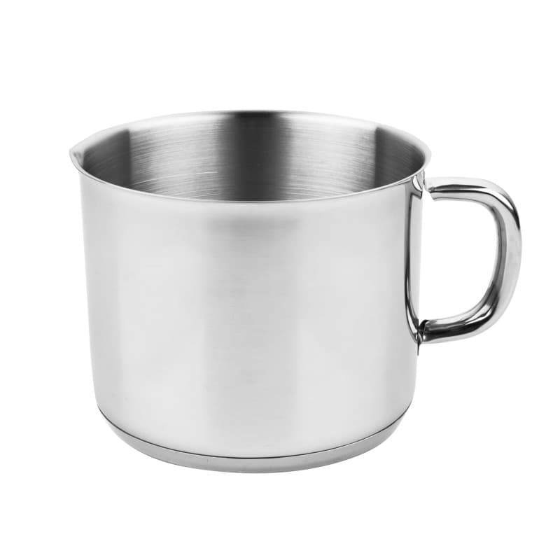 Casserole Inoxydable VIER avec Fond Induction - 16 cm, 2,6 Litres