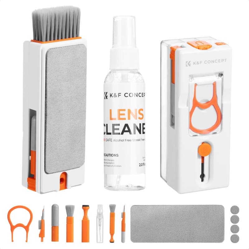 Kit de Nettoyage 11 en 1 pour Ordinateurs et Écrans - K&F CONCEPT