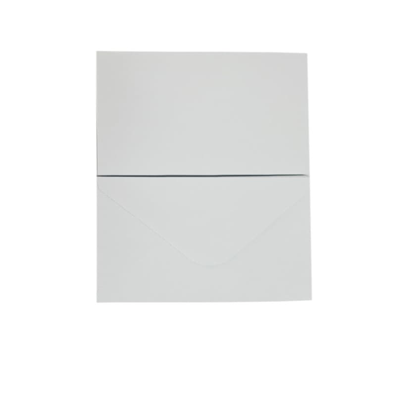 Lot de 50 Enveloppes Blanches 120 g/m² - Sans Fenêtre - Idéal pour Mariages et Fêtes