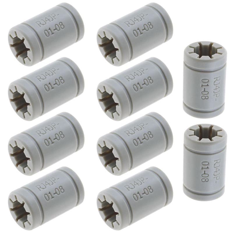 Lot de 10 Roulements Linéaires Drylin pour Imprimante 3D - Modèle LM8UU