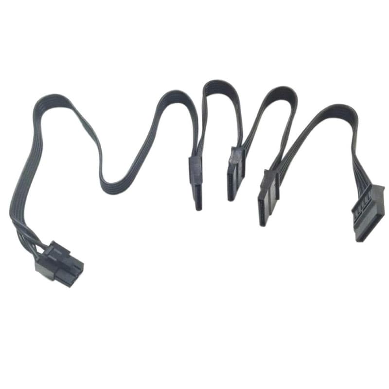 Câble d'alimentation modulaire Gintai pour Corsair RM850/RM1000 - 1 mâle vers 4 SATA