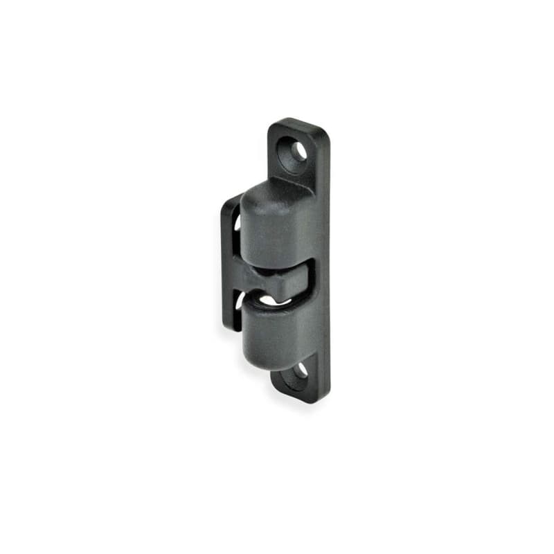 Loqueteau à billes Ganter Normelemente GN 4490 Noir pour Volets et Portes
