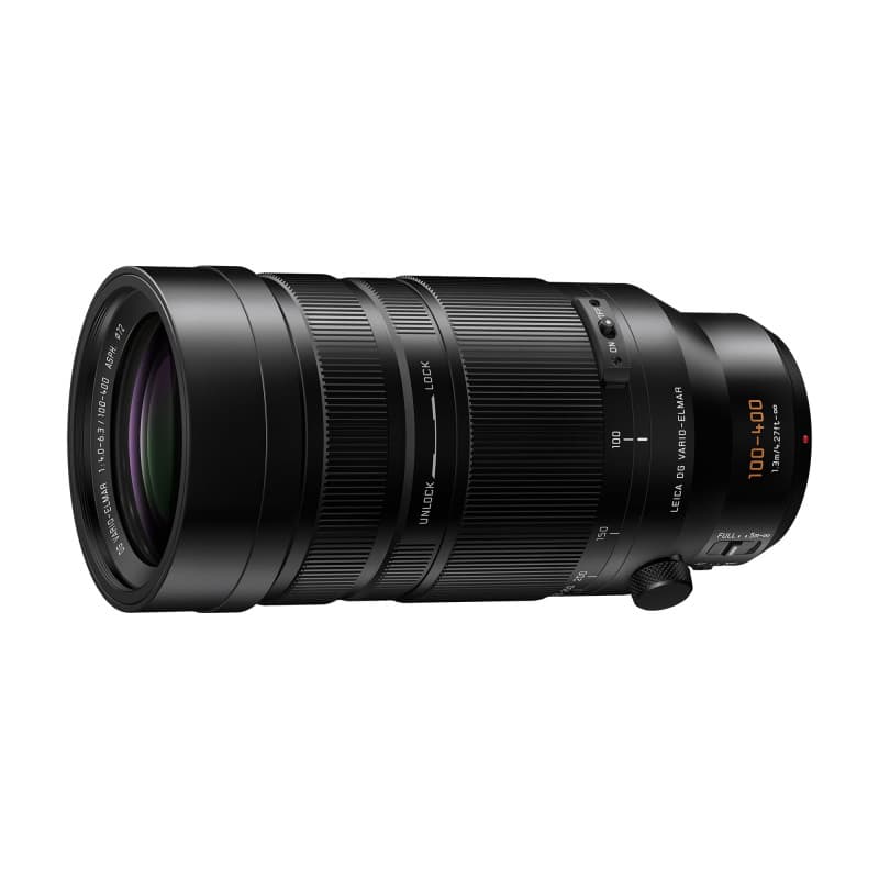 Objectif Téléphoto Panasonic Leica 100-400mm F4.0-6.3 - Zoom Stabilisé Noir