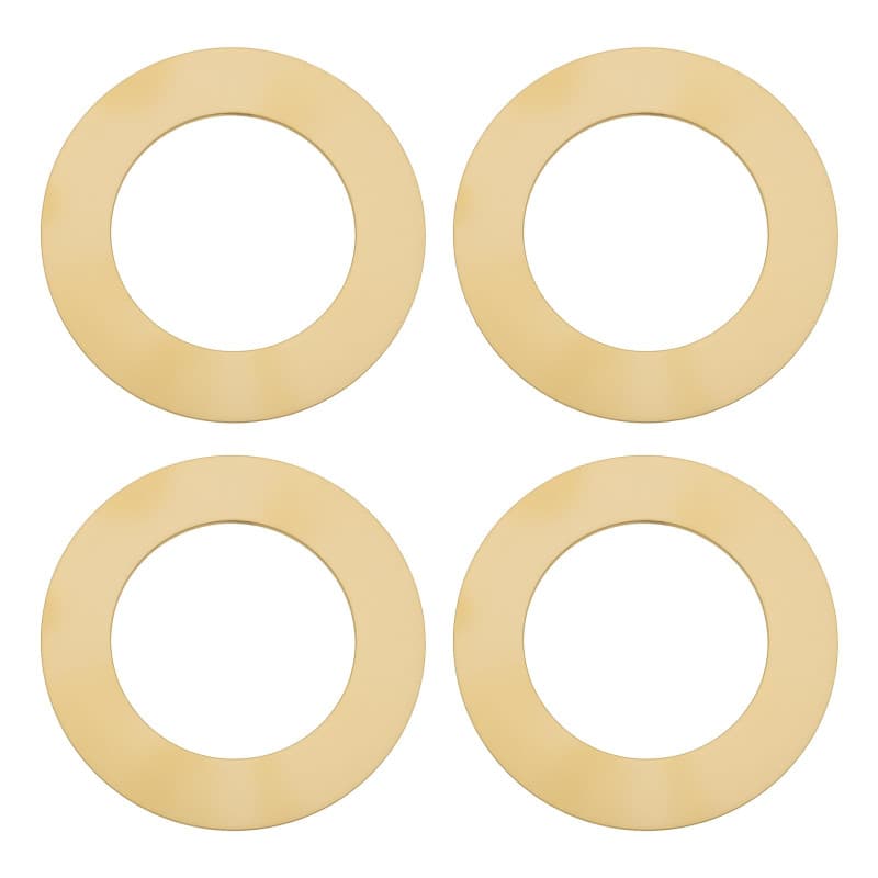 Rondelles en Laiton LT Easiyl pour Douilles de Lampe BC - 44 mm
