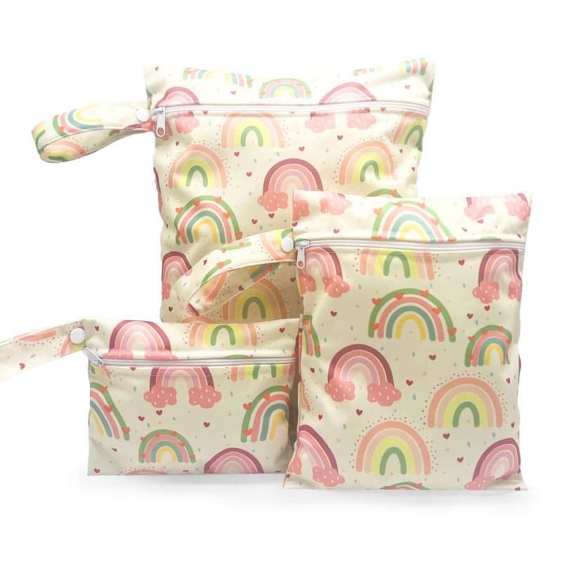 FZSECRIU Lot de 3 Sacs Étanches pour Maillots de Bain et Linge Sale
