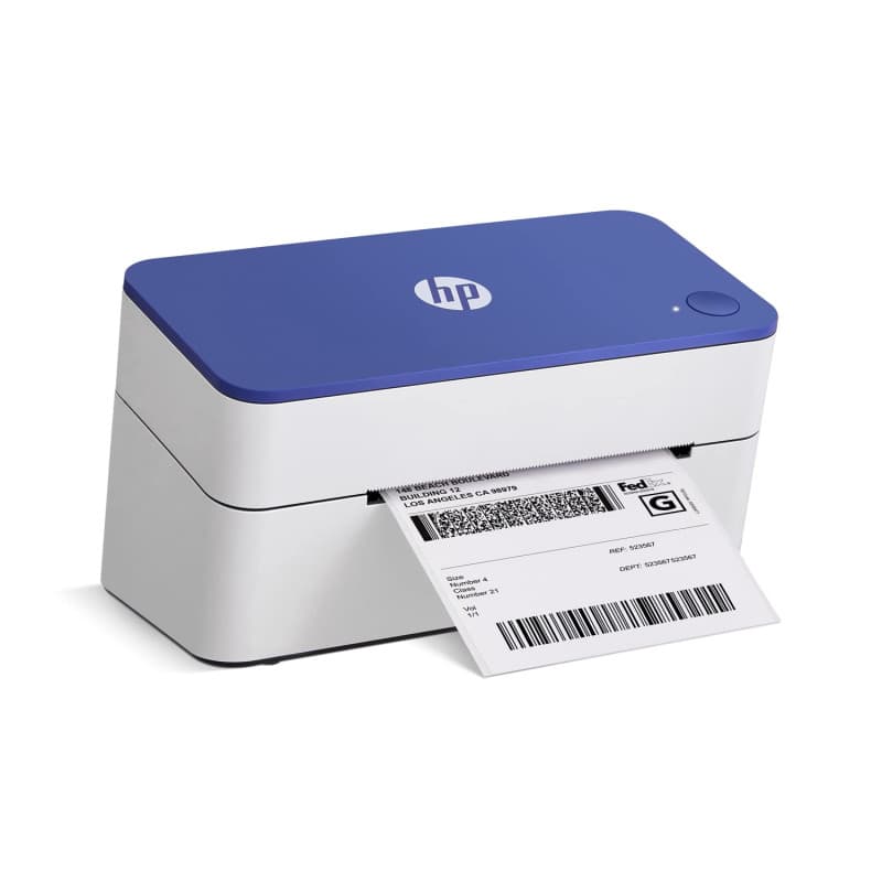 Imprimante d'Étiquettes Thermique HP Compacte 4x6 - Idéale pour Bureau et Maison