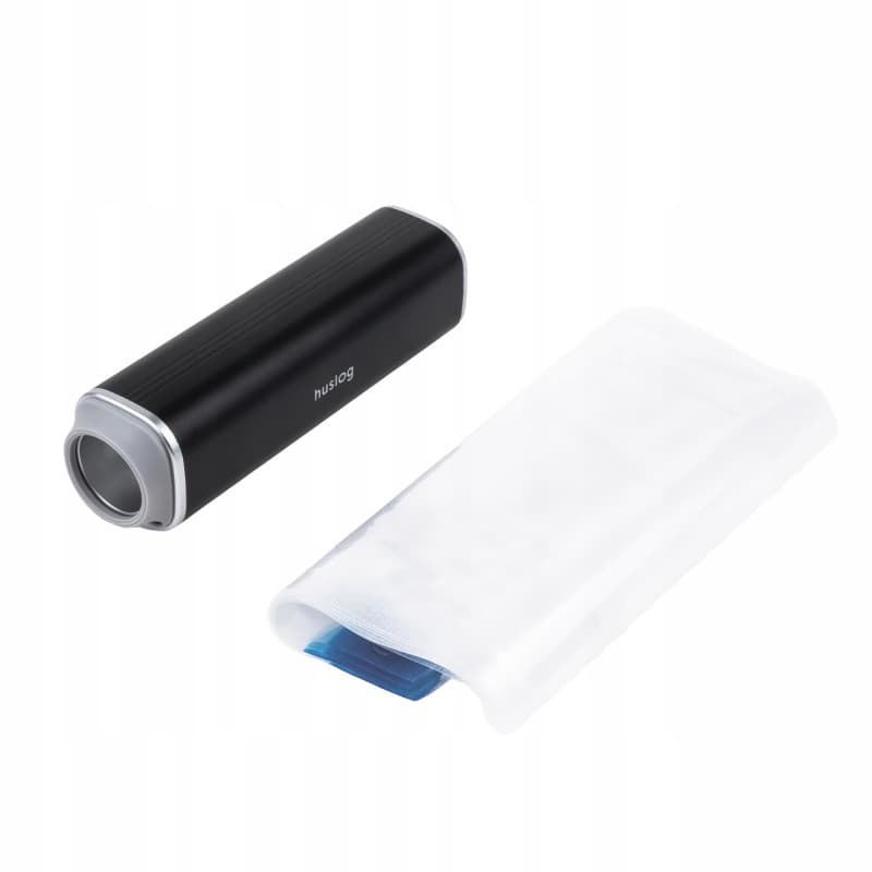 Huslog Mini Pompe à Vide Alimentaire Rechargeable - Compacte et Portable avec 5 Sacs