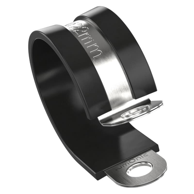Pack de 5 Colliers de Serrage Lumonic 22mm en Acier Inoxydable avec Caoutchouc
