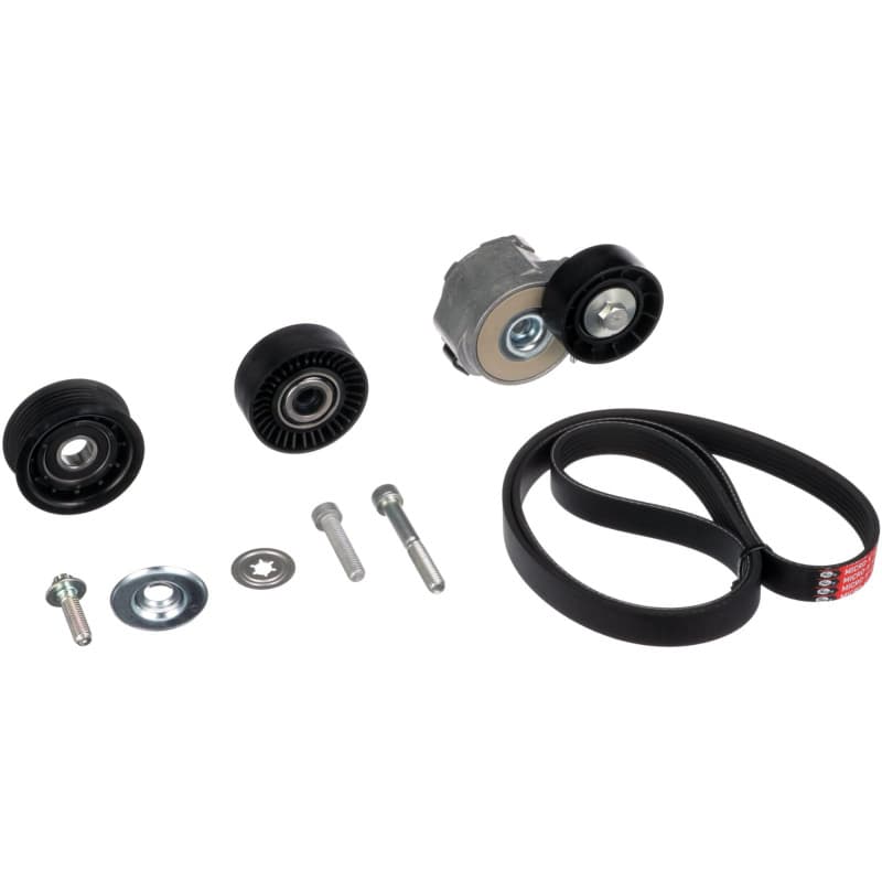 Kit de courroies trapézoïdales GATES K026PK1368 en caoutchouc
