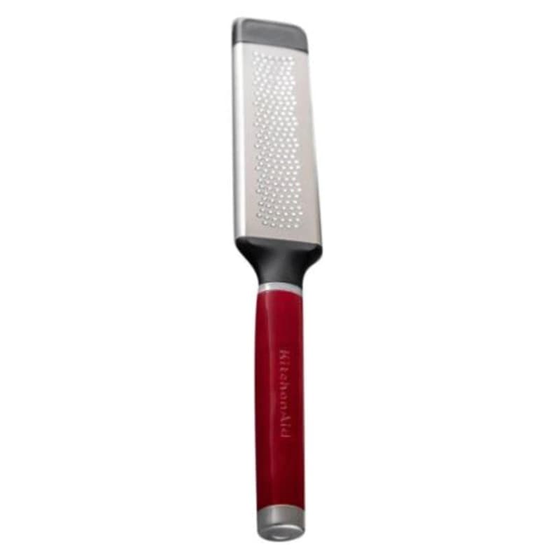 Râpe à Fromage Ultra Fine KitchenAid en Inox - Rouge Cerise