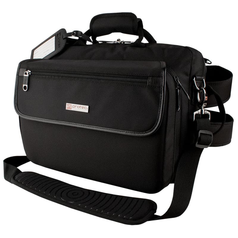 Sac à dos ProTec pour clarinette - Noir avec grande poche pour partitions
