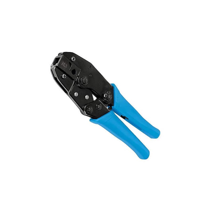 Pince à Sertir RJ45 Profi Line avec Cliquet - Outil de Sertissage CAT 6A et 7