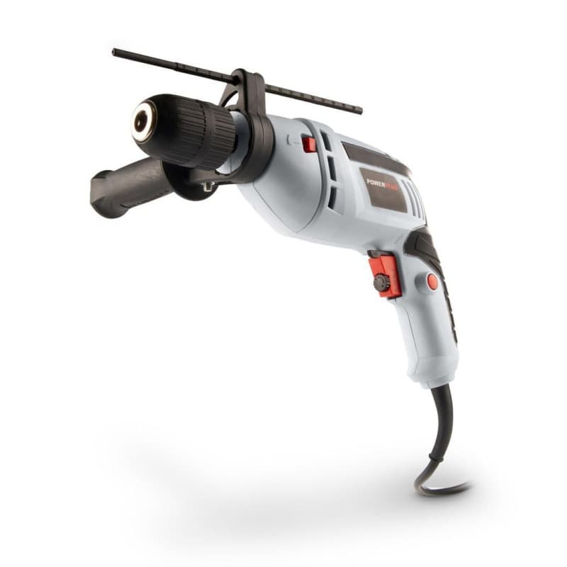 Perceuse à Percussion Électrique POWERPLUS 600W - Idéale pour Béton et Pierre