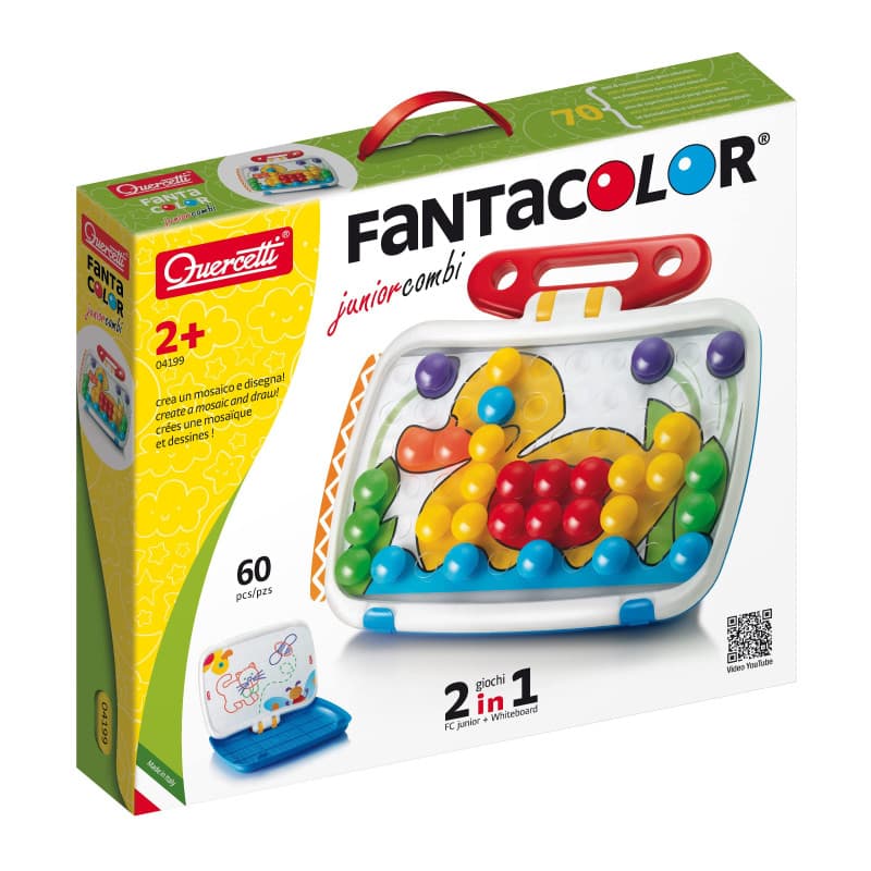 Quercetti Combi Junior Mosaïques - Jeu éducatif pour enfants