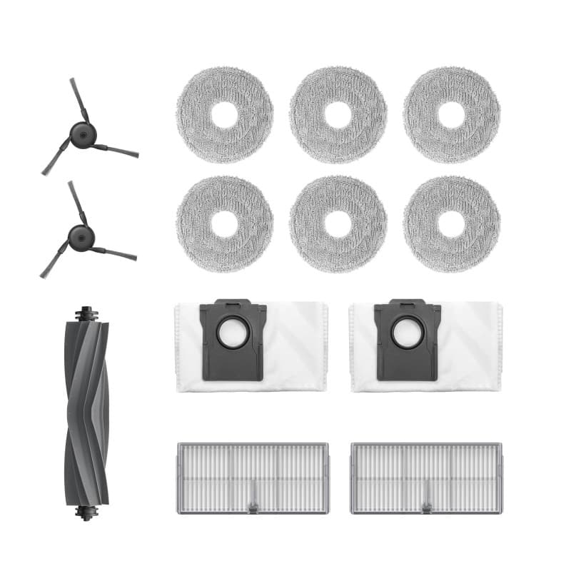 Kit d'Accessoires Dreame pour Robot X40 Master - 6 Lavettes, Filtres et Brosses