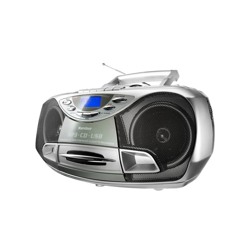 Karcher RR 510N Radio CD Stéréo Portable avec USB et Lecteur de Cassettes