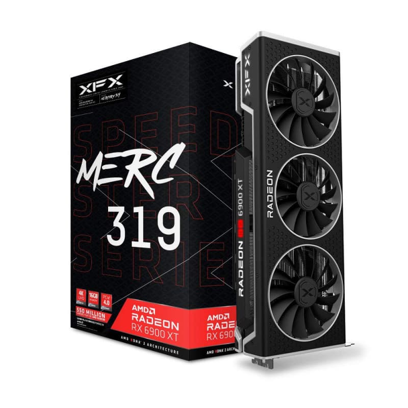 Carte Graphique XFX Radeon RX 6900 XT Gaming 16 Go GDDR6