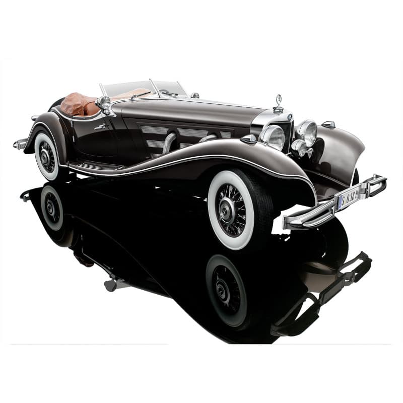 Miniature Mercedes 500K Spezialroadster - Édition Limitée 1/12