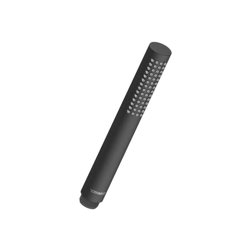 Pomme de Douche Universelle Duravit avec Jet Rain - Noir Mat
