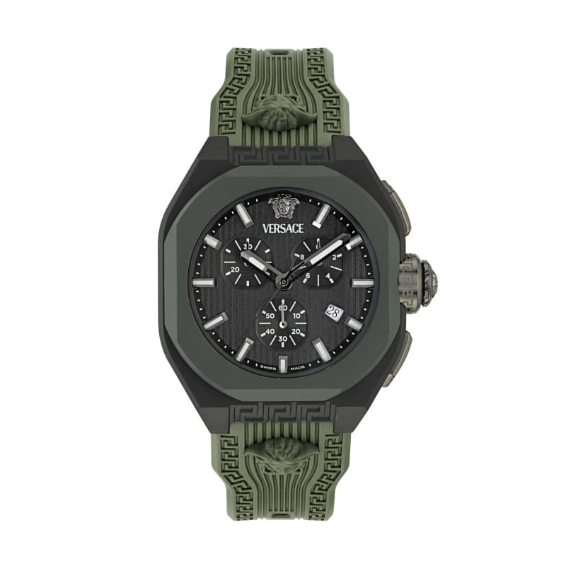 Montre Versace VE9L00324 avec Chronographe et Aiguilles Lumineuses