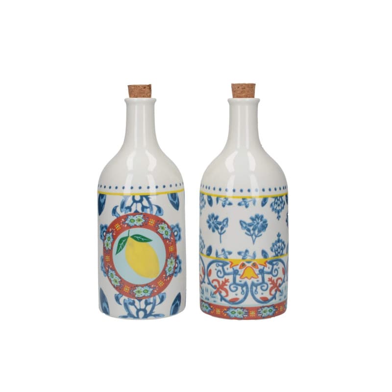 Lot de 2 Bouteilles en Céramique pour Huile et Vinaigre - KitchenCraft