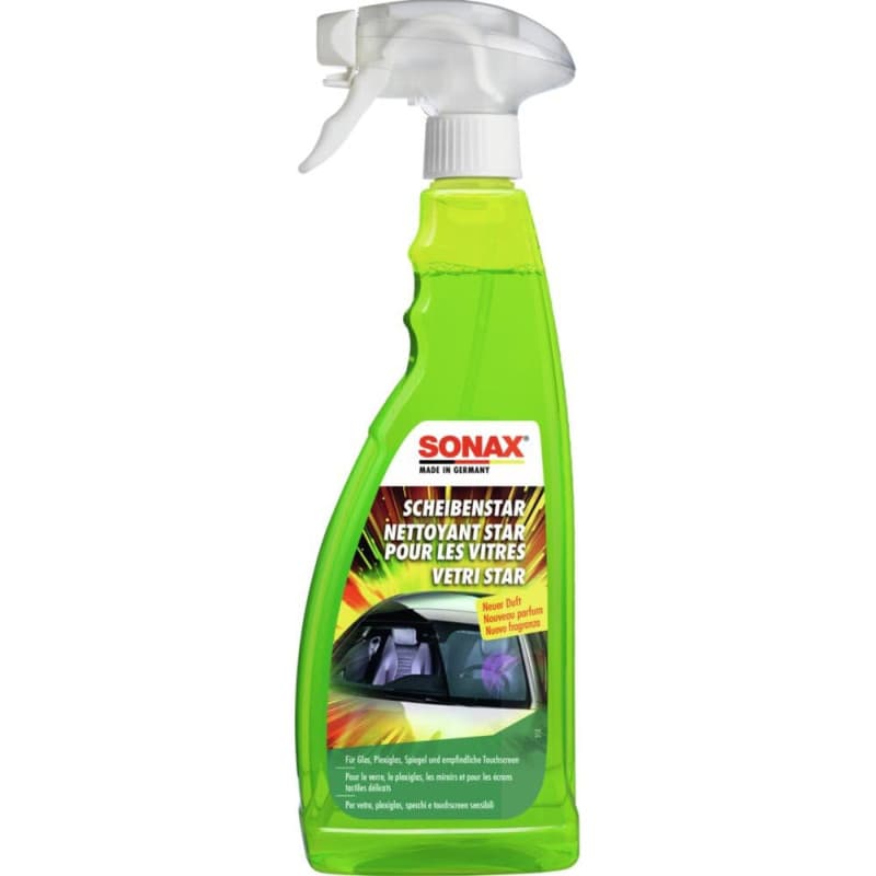 SONAX Nettoyant Star pour Vitres 750 ML - Brillance et Transparence