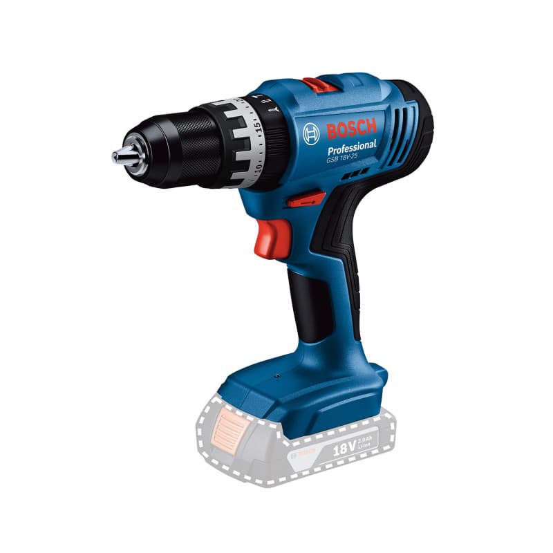Perceuse-visseuse à percussion sans fil Bosch Professional GSB 18V-25
