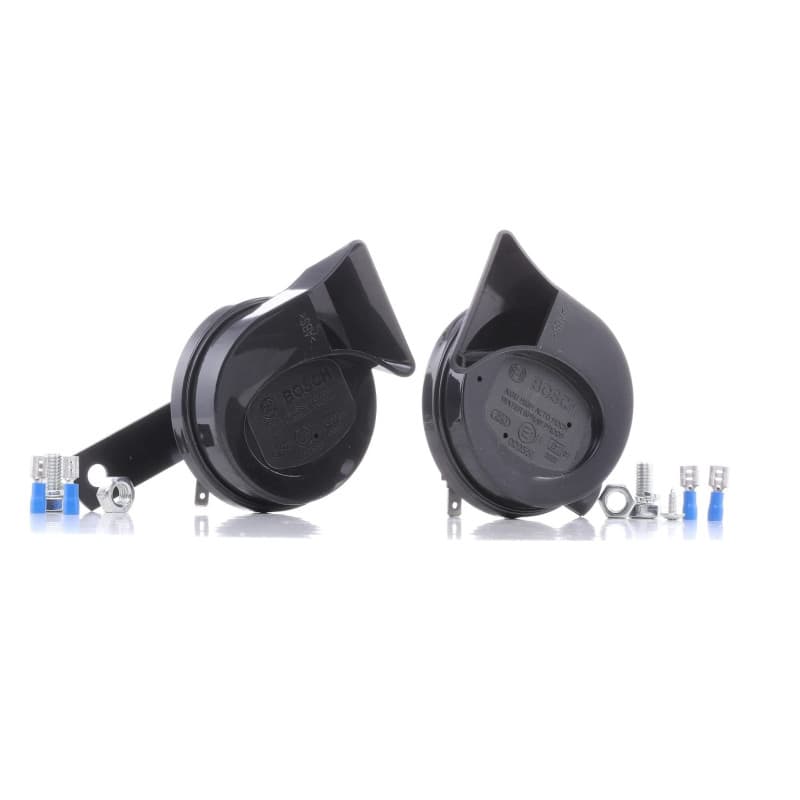 Trompette de Voiture Bosch Noir - Compatible Motocyclette