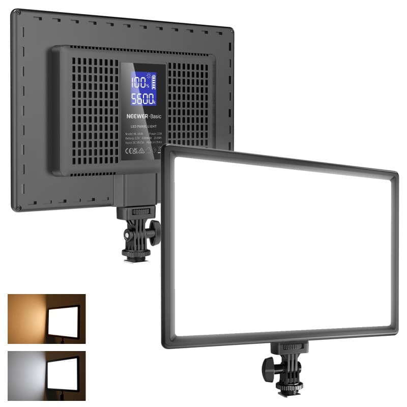 Panneau Lumineux LED NEEWER NL-192B 20W Ultra Fin avec Intensité Variable