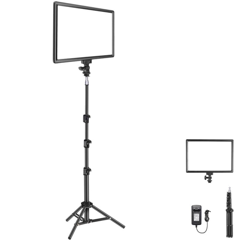 Kit d'éclairage vidéo LED NEEWER 13" avec trépied et intensité variable