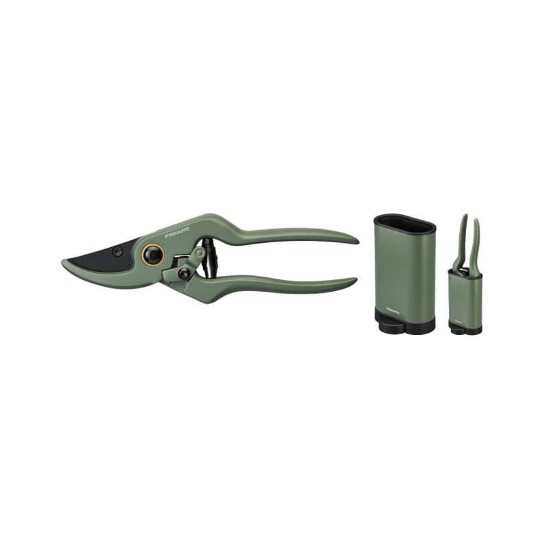 Sécateur Fiskars Urban Plant Care avec Étui pour Plantes d'Intérieur