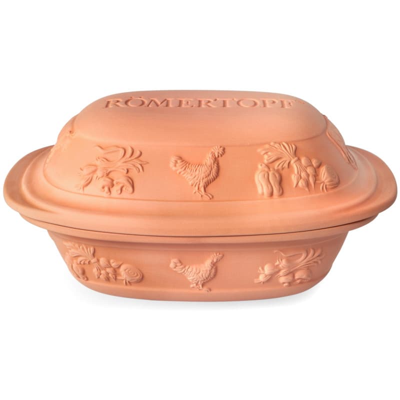 Cocotte en Terre Cuite Römertopf Rustico - 5 Litres pour 6 Personnes