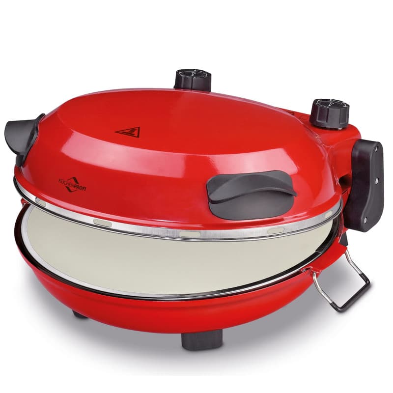 Küchenprofi Napoli - Four à Pizza avec Pierre, 1200W, Cuisson en 4 Minutes