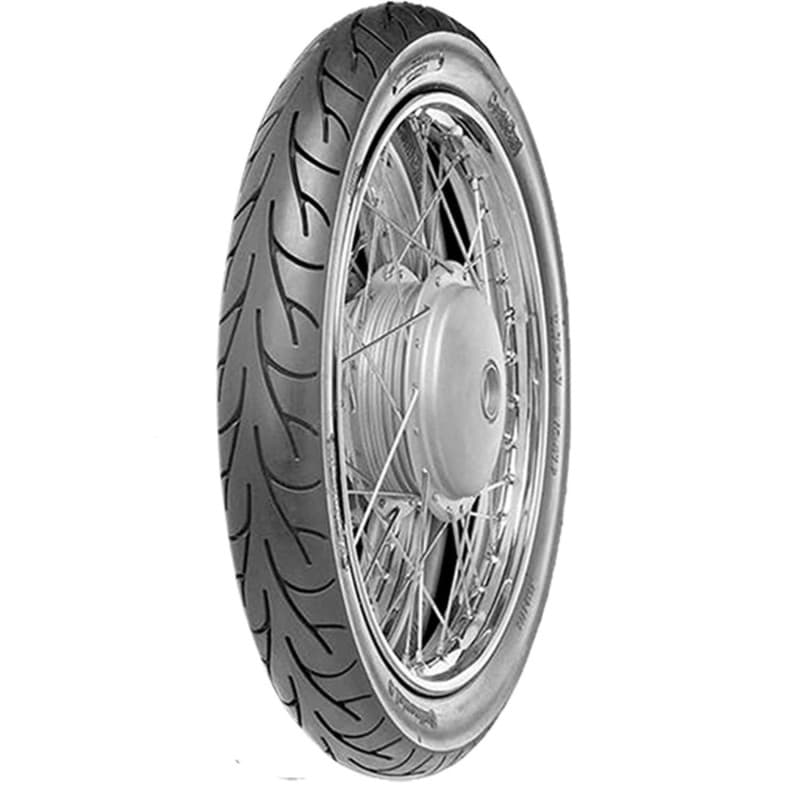 Pneu Moto CONTINENTAL 2 3/4-16 46M CONTIGO - Conduite Fiable et Confortable