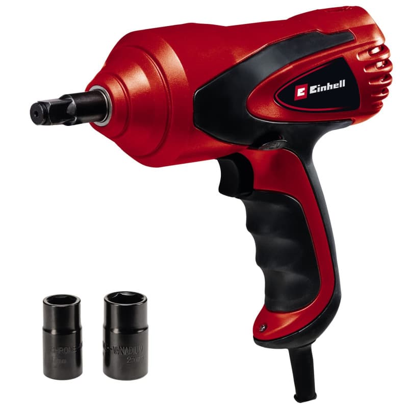 Clé à chocs Einhell CC-HS 12/2 - 12V avec lampe LED et embouts
