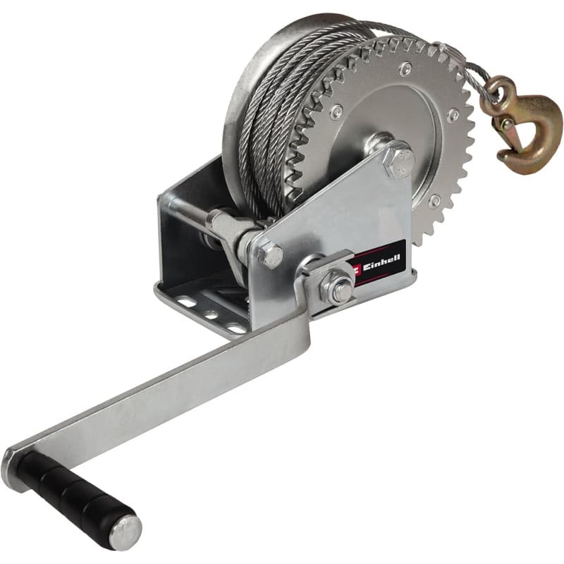 Treuil Manuel Einhell TC-WI 800 - Capacité 800 kg avec Câble de 20 m