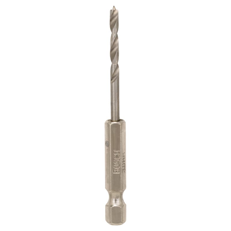 Foret Hélicoïdal Bosch PRO Wood HSS Ø 3 mm pour Bois Dur et Tendre