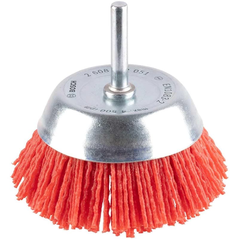 Brosse Boisseau PRO Nylon Longlife Bosch pour Perceuse - Ø 75 mm