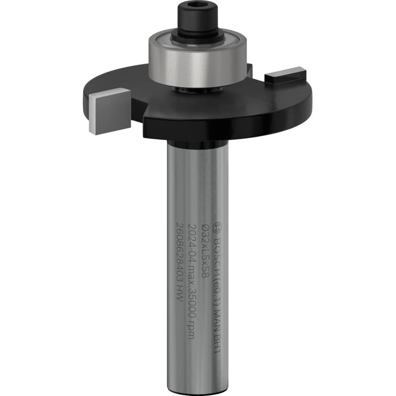 Fraise à Rainurer Bosch pour Défonceuse - Ø 32 mm, Idéale Bois Dur et Tendre