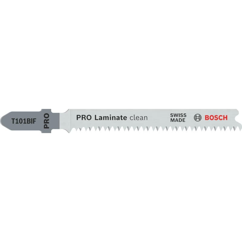 Lames de Scie Sauteuse Bosch PRO Laminate clean T101BIF - 2 pièces
