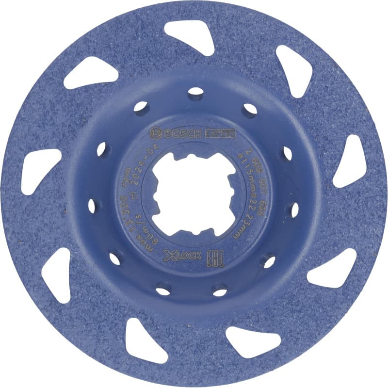 Meule Assiette Carbure Fine Bosch EXPERT Multi Material Ø 115 mm