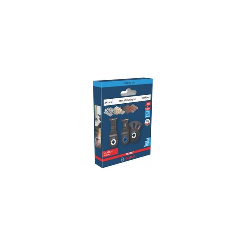 Coffret de Lames Oscillantes Bosch EXPERT Cutting pour Découpe Précise
