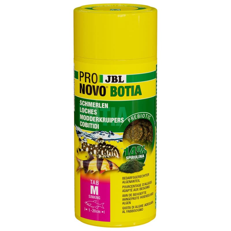 JBL PRONOVO BOTIA TAB - Comprimés Alimentaires pour Loches 250 ml