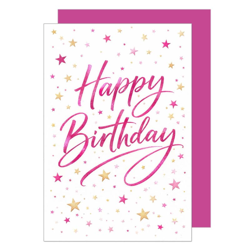 Carte d'Anniversaire Premium avec Enveloppe - Édition Seidel